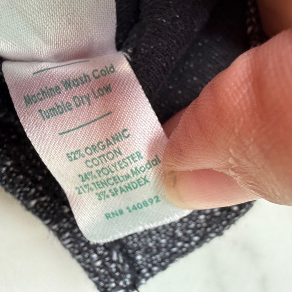 Marine Layre Black and White XXX Pull Over Sweatshirt - {X- Small} - Picture 7 of 7